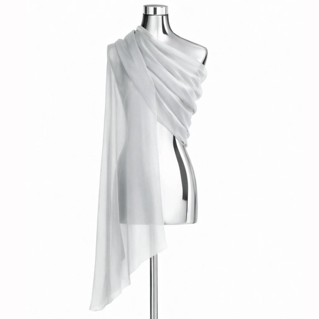 Silk Chiffon Shawl