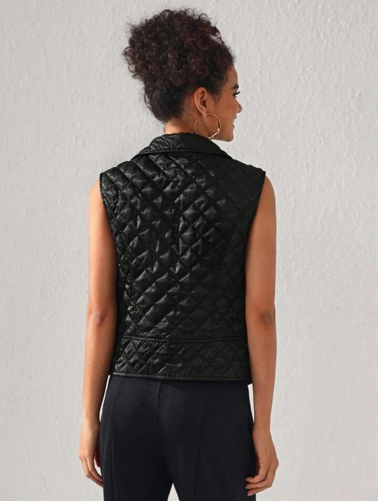 SARVACCE QUILTED GILET-VIEW