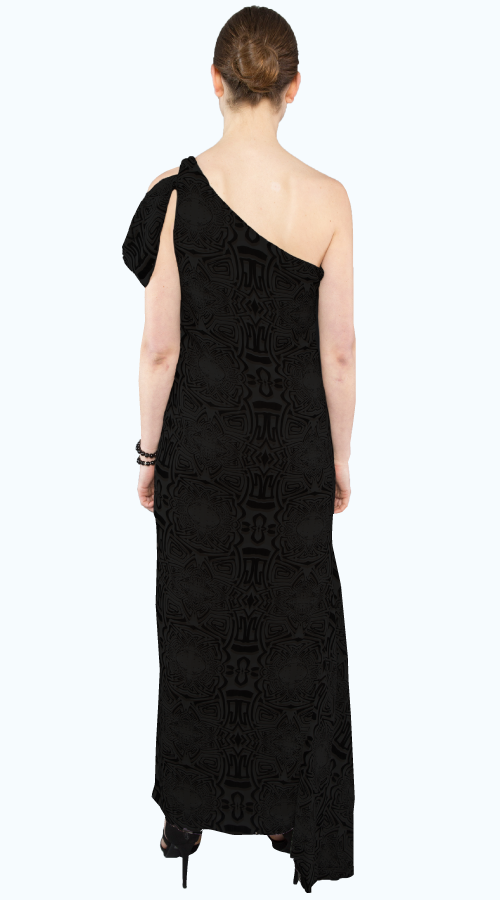 FALLON ONE SHOULDER MAXI GOWN