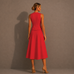 Blood Orange Tailored Vest