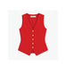 Blood Orange Tailored Vest