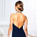 HANNAH MOTHER OF THE BRIDE CHOKER NECK GOWN