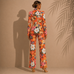 Italian Floral Tailored Suit