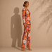 Italian Floral Tailored Suit