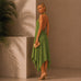 The Riviera Dress | Palm Green Linen