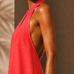 The Riviera Dress | Blood Orange