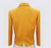 Cropped Lapel Jacket and Trouser Suit Yellow Gold "pre-order"