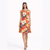 Italian Floral A-Line Dress