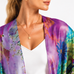 Villa Garden Silk Ruana