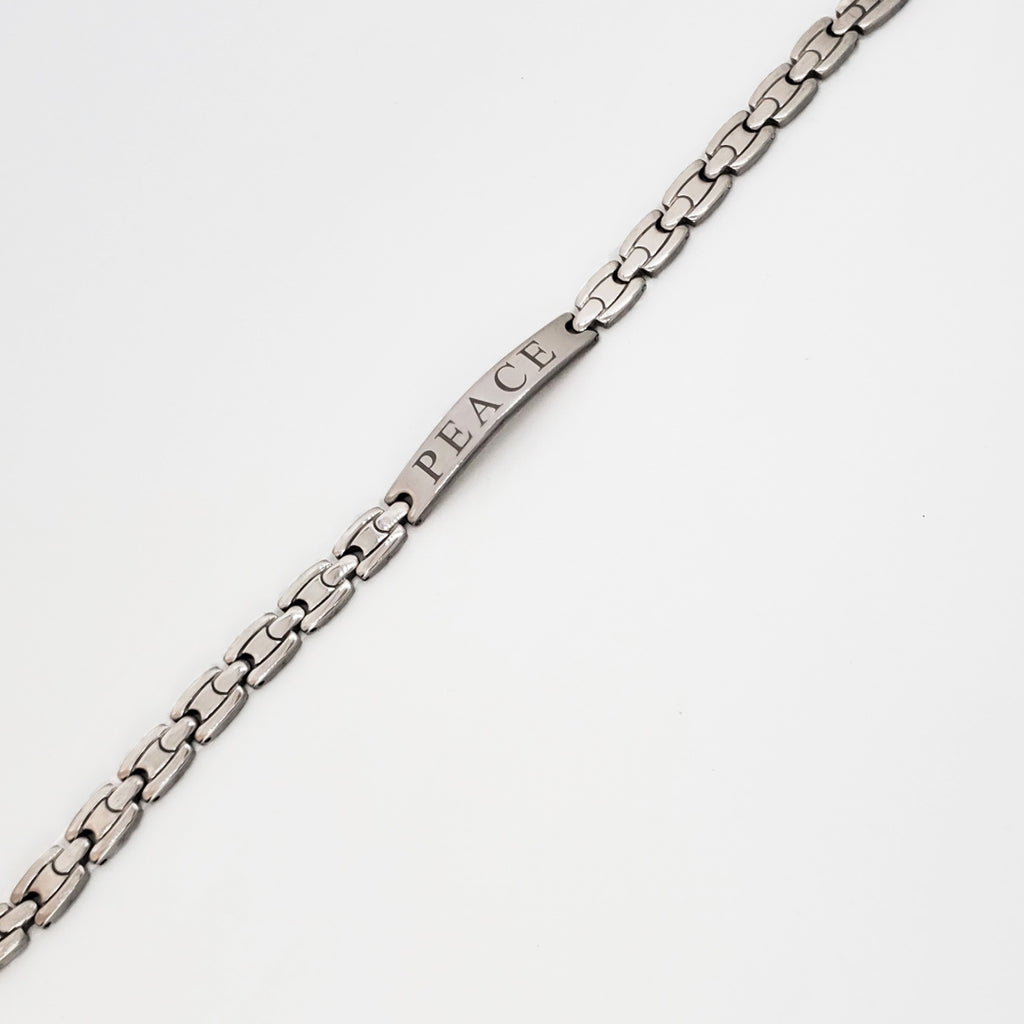 9Ct Yellow Gold Figaro Chain , lightweight chain bracelet for men , mens  bracelet - C&S